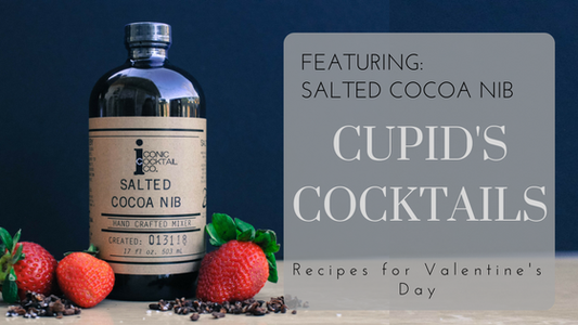 Salted Cocoa Nib Valentine Cocktails
