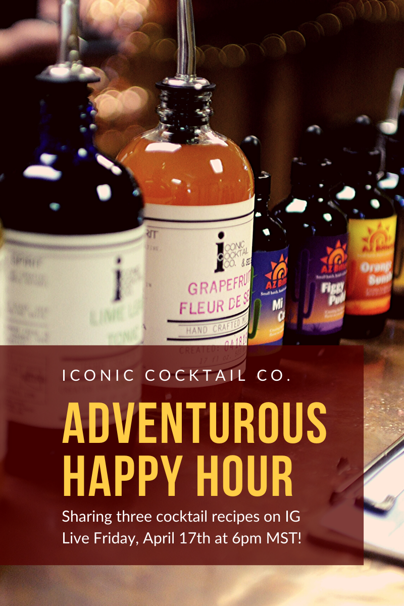 An Adventurous Happy Hour: Recreating Cocktails from a Bar Takeover!