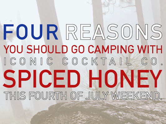 Spiced Honey in the Woods. Our New Favorite Camping Tool.