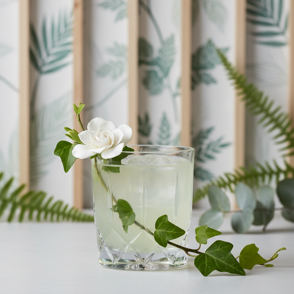 Along The Ivy in Rocks Glass