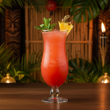 Hurricane with Tiki Bar Vibe