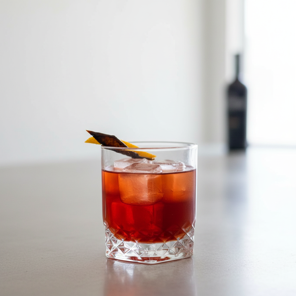 Reverse Balsamic Negroni Iconic Cocktail Brand Style