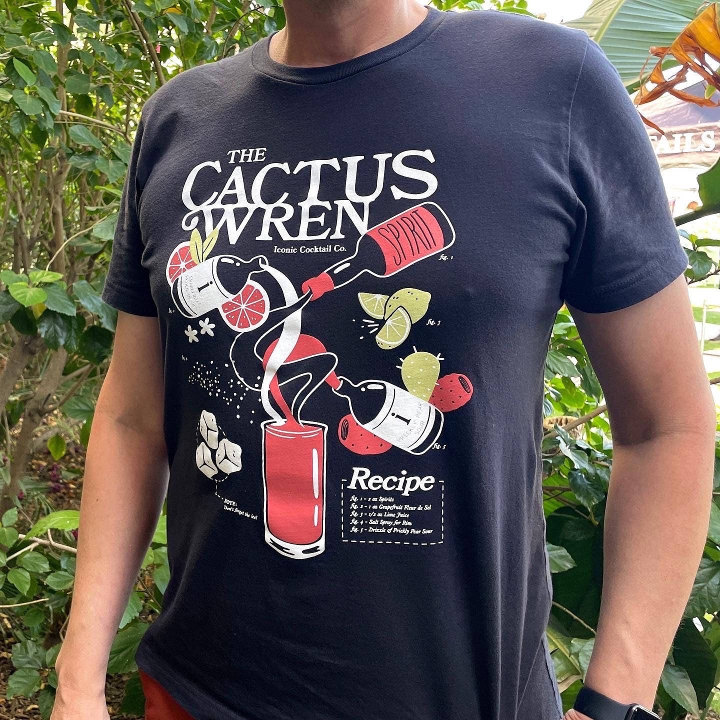 Cactus Wren Cocktail Shirt