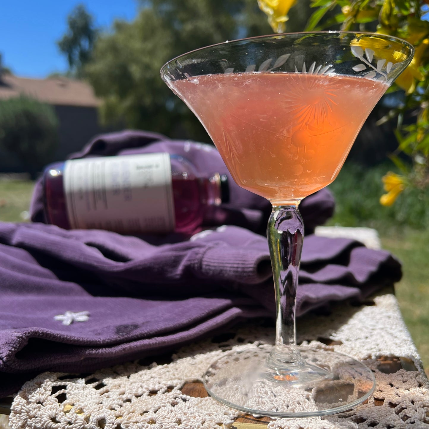 Wildflower Wurld's Lavender Raspberry Lemondade Martini