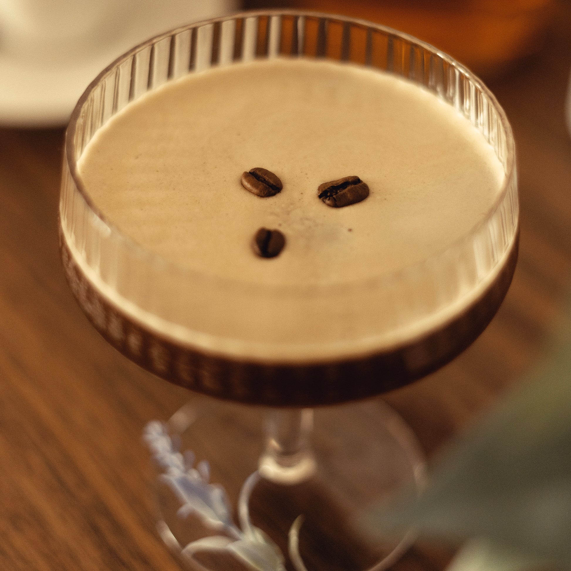 Mr. Black Espresso Martini with recipes and Martini Glass Gift