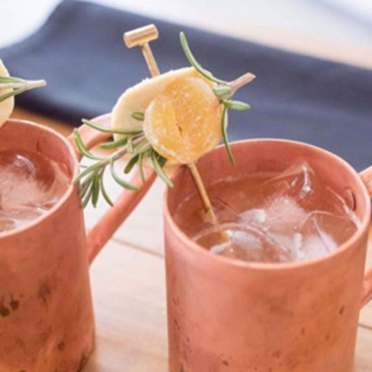 Pear Rosemary Mule