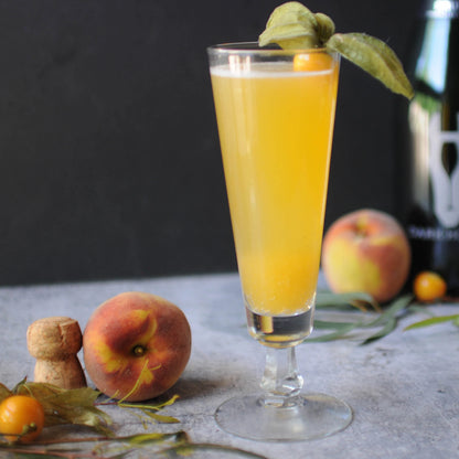 Saffron Peach Sour
