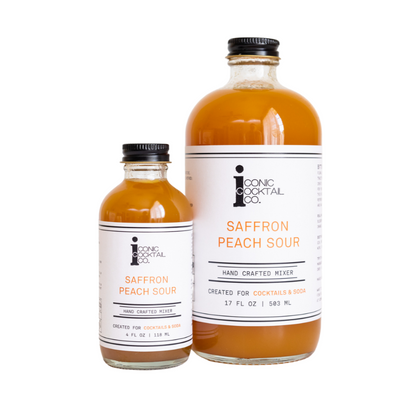 Saffron Peach Sour