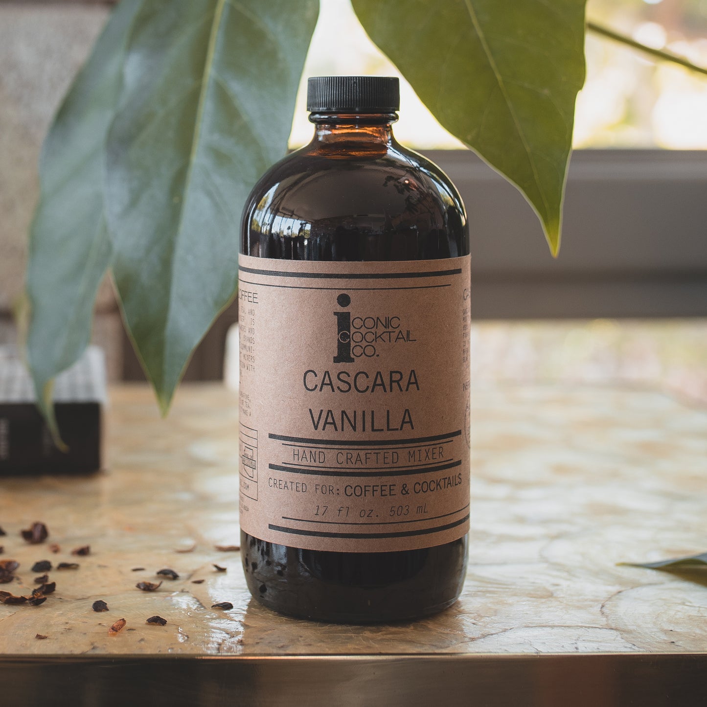 cascara vanilla simple syrup