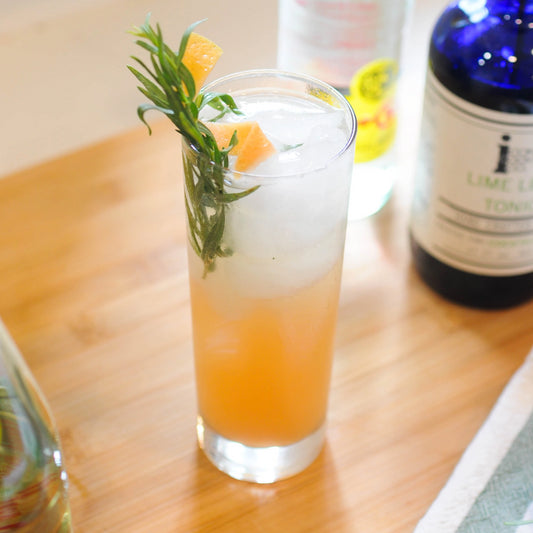 Grapefruit Tarragon Tonic Sparkling Soda